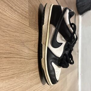 Nike Kids Black and Cream Sneakers good to were with every clothes